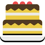 Cake Tall SVG Icon